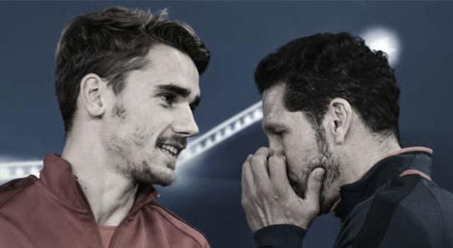 Antoine Griezmann,Diego Simeone,Atlectico Madrid,Coach